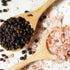 Pink Salt and Black Pepper Glass Shaker Set 5.96 oz | HIMALAYAN CHEF